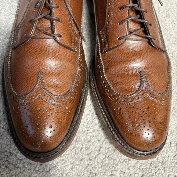 Florsheim Men\'s Royal Imperial Brogue Wingtips 97625 Size 10.5 B Brown Leather main image 7